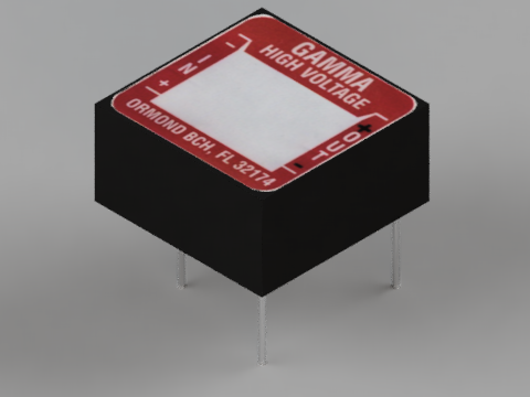 Gamma SM Series PCB-mount high voltage converter