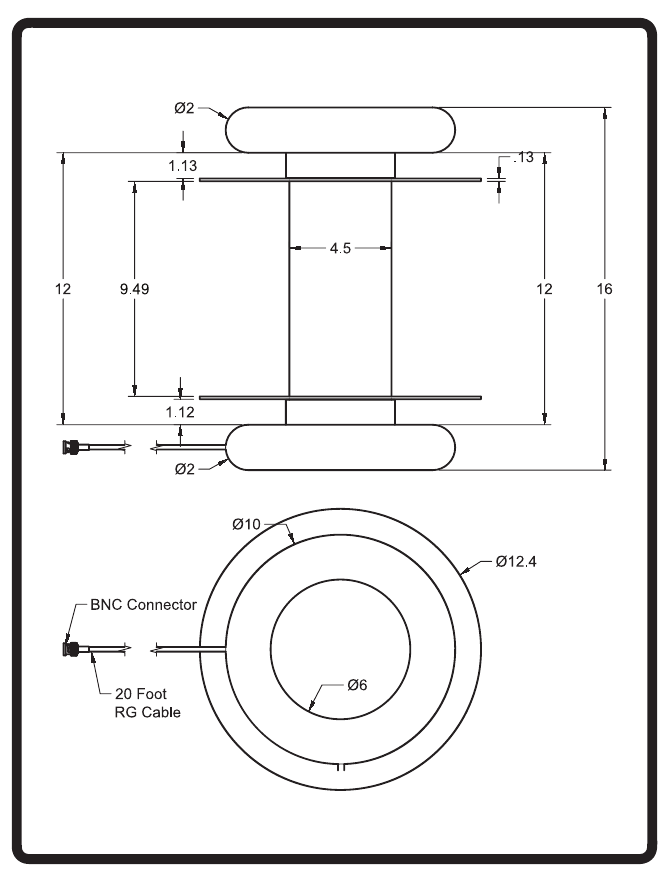HVD200/16 mechanical drawing