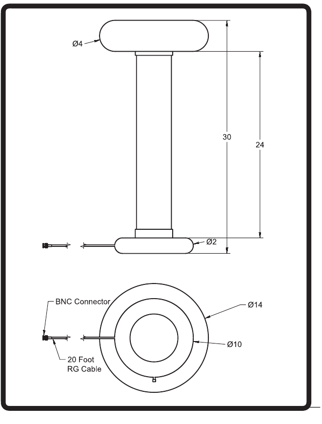 HVD250/30 mechanical drawing